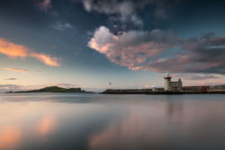 Sunset at Howth Harbour Lighthouse