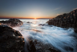 The Giants Causeway in County Antrim, Ireland