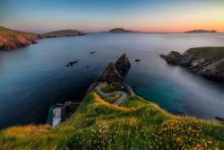 Sunset at Dunquin Pier in County Kerry