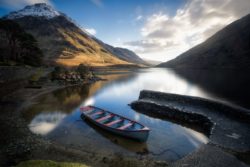 Boat at Doolough County Mayo