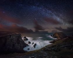 Port at night Co Donegal