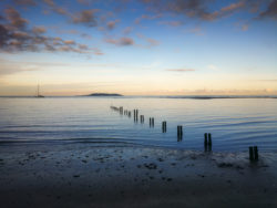 Sunset at Malahide Beach Dublin