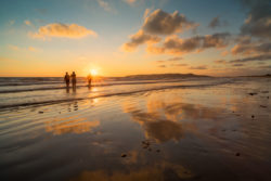 Sunrise swim Portmarnock Beach